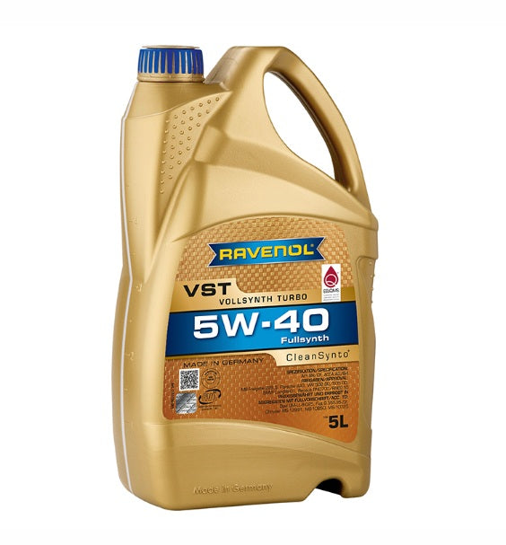 Motor Oil - 5W40 - USVO VST SAE - 5 Liters - RAVENOL