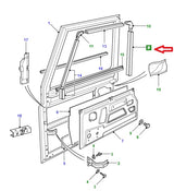 Filler Piece - Rear Door - Vertical