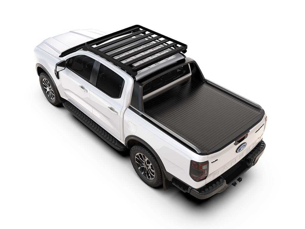 Ford Ranger T6.2 Wildtrak / Raptor Double Cab (2022- Current) Slimline II Roof Rack Kit - FRONT RUNNER