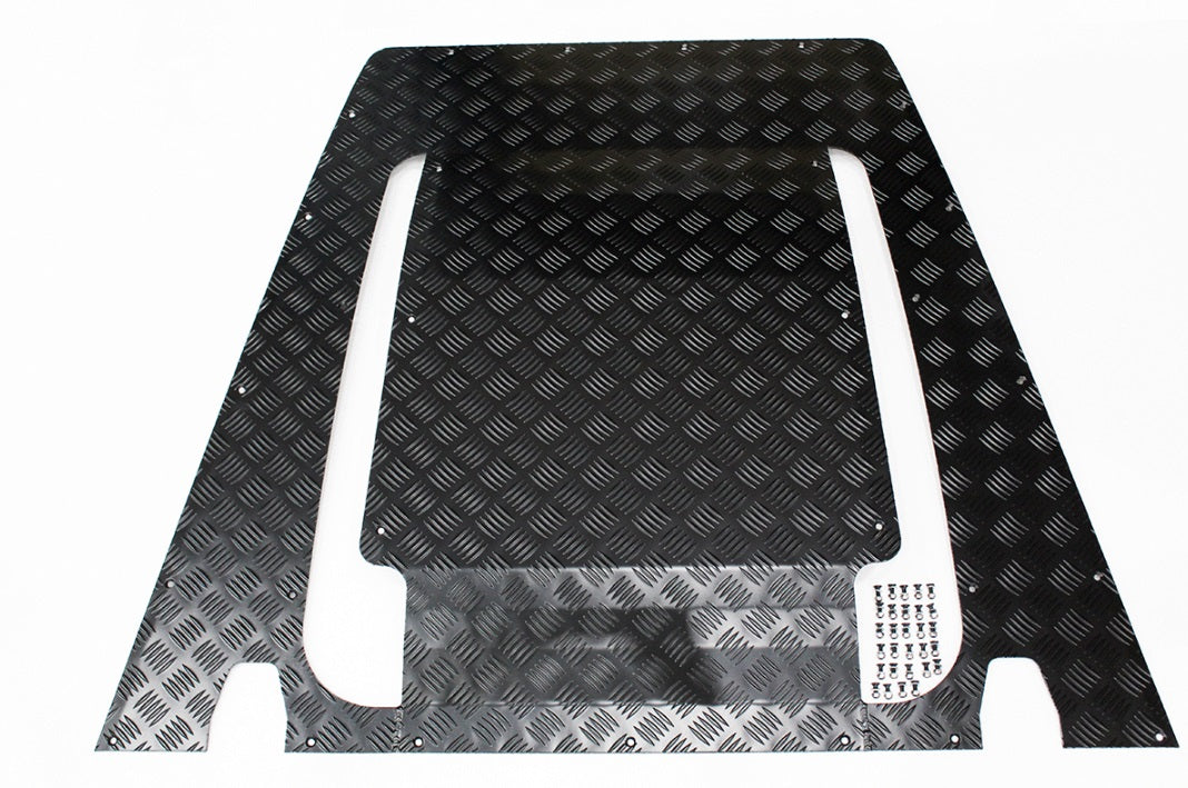 3mm Bonner Chequer Plate - Black - All Defender 2007 on