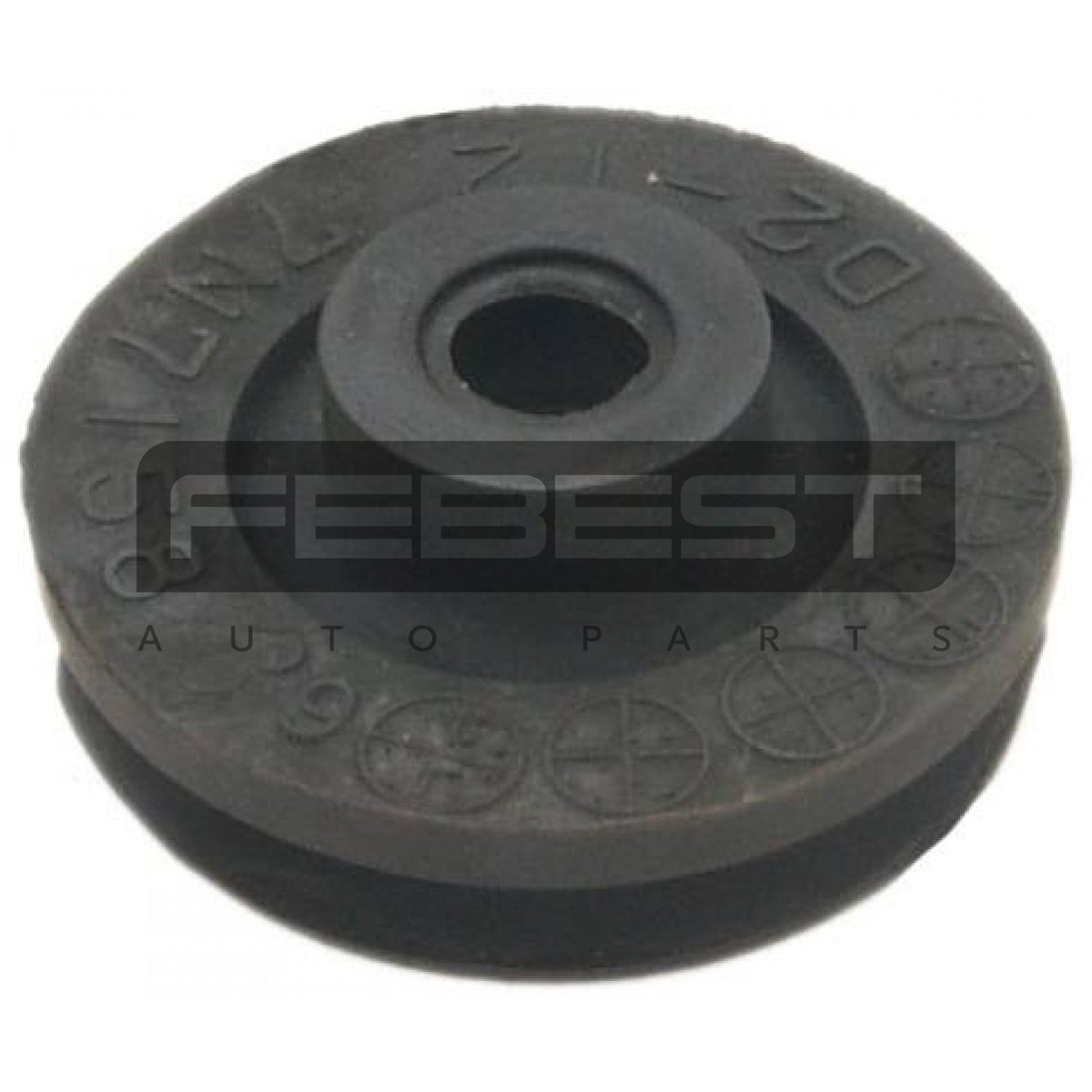 Mount rubber radiator - FEBEST