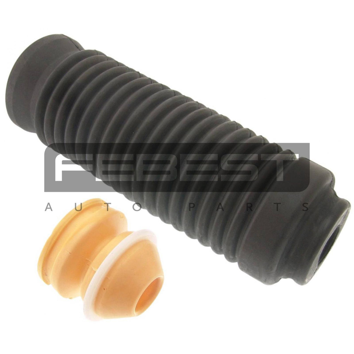 Boot with jounce bumper front shock absorber