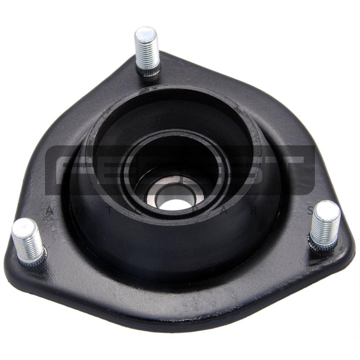 Front shock absorber mounting