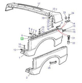 Wing Mounting Rail LH