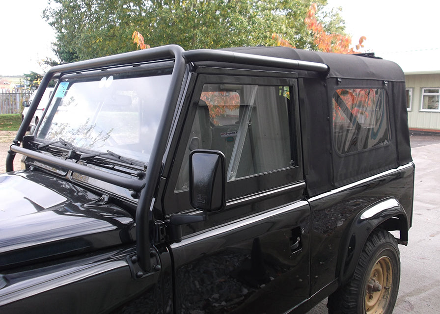 STAYFAST Complete Tarp - Black Color - With Side and Rear Windows - For L188 Bars - EXMOOR TRIM