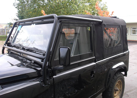 STAYFAST Complete Tarp - Black Color - With Side and Rear Windows - For L188 Bars - EXMOOR TRIM