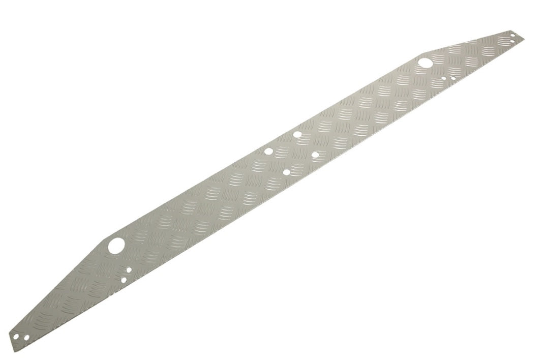 3mm Cross Member Chequer Plate - Silver