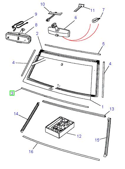 W/Screen Filler Strip Bottom