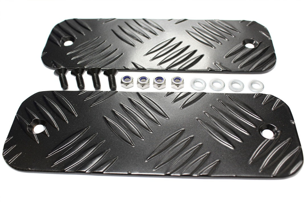 Front Bumper Protector Kit in 3mm - Black - Pair