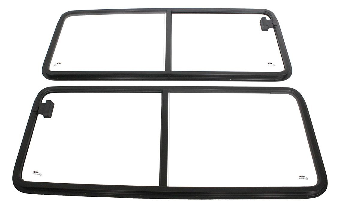 Deluxe Kit Rear Sliding Windows - Pair