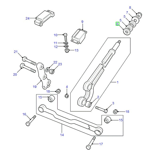 Washer - fr suspension - def - def07> - rrc