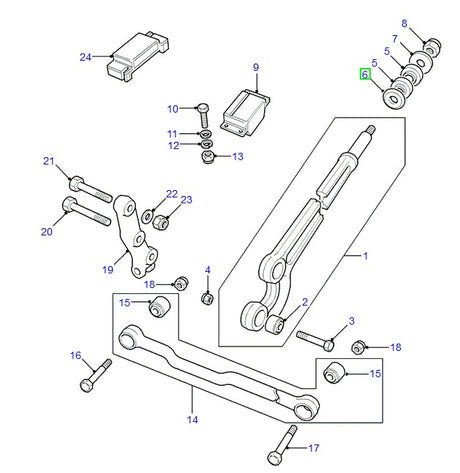 Washer - fr suspension - def - def07> - rrc