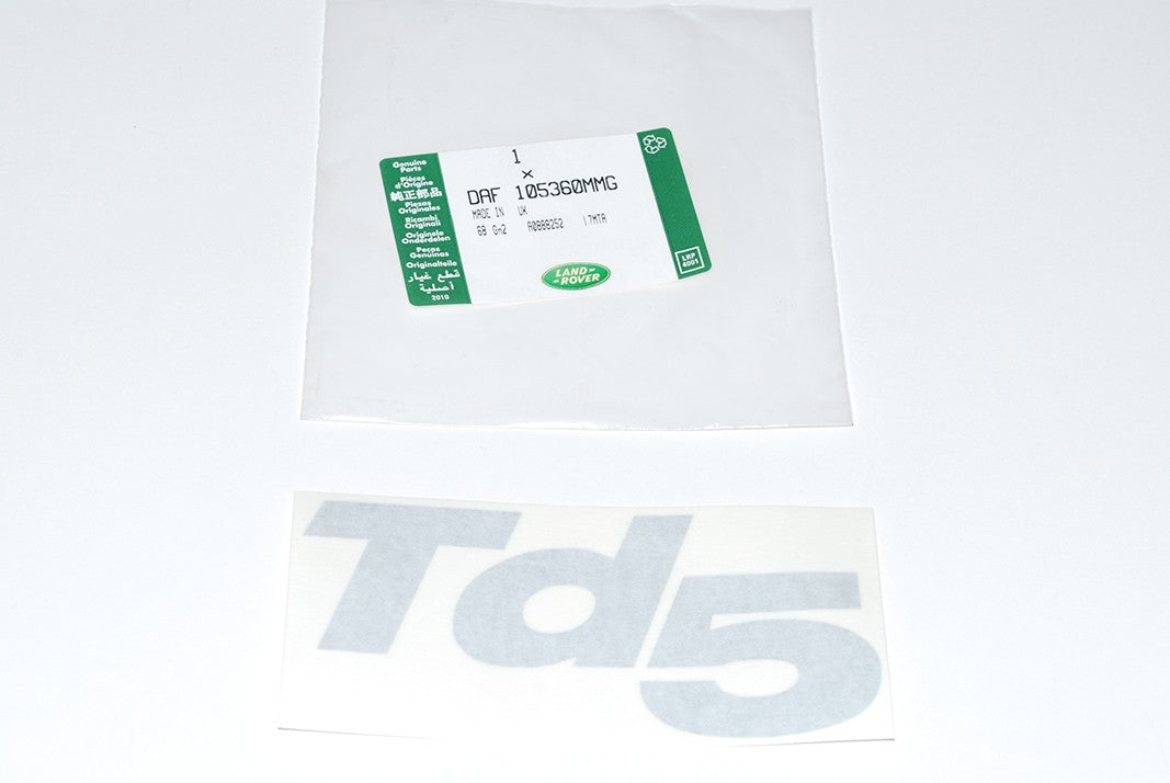 Decal "TD5"