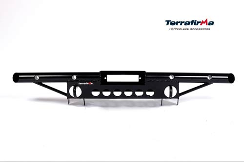 Terrafirma tubular winch bumper no a bar no air con 90/110/130