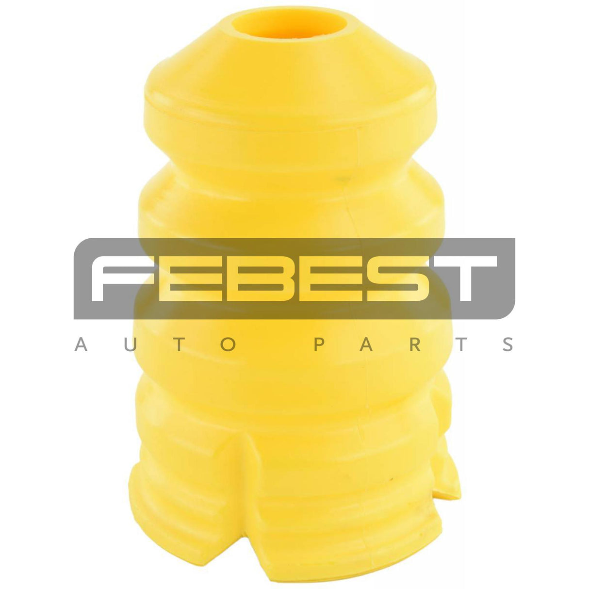 Rear leaf spring rubber buffer