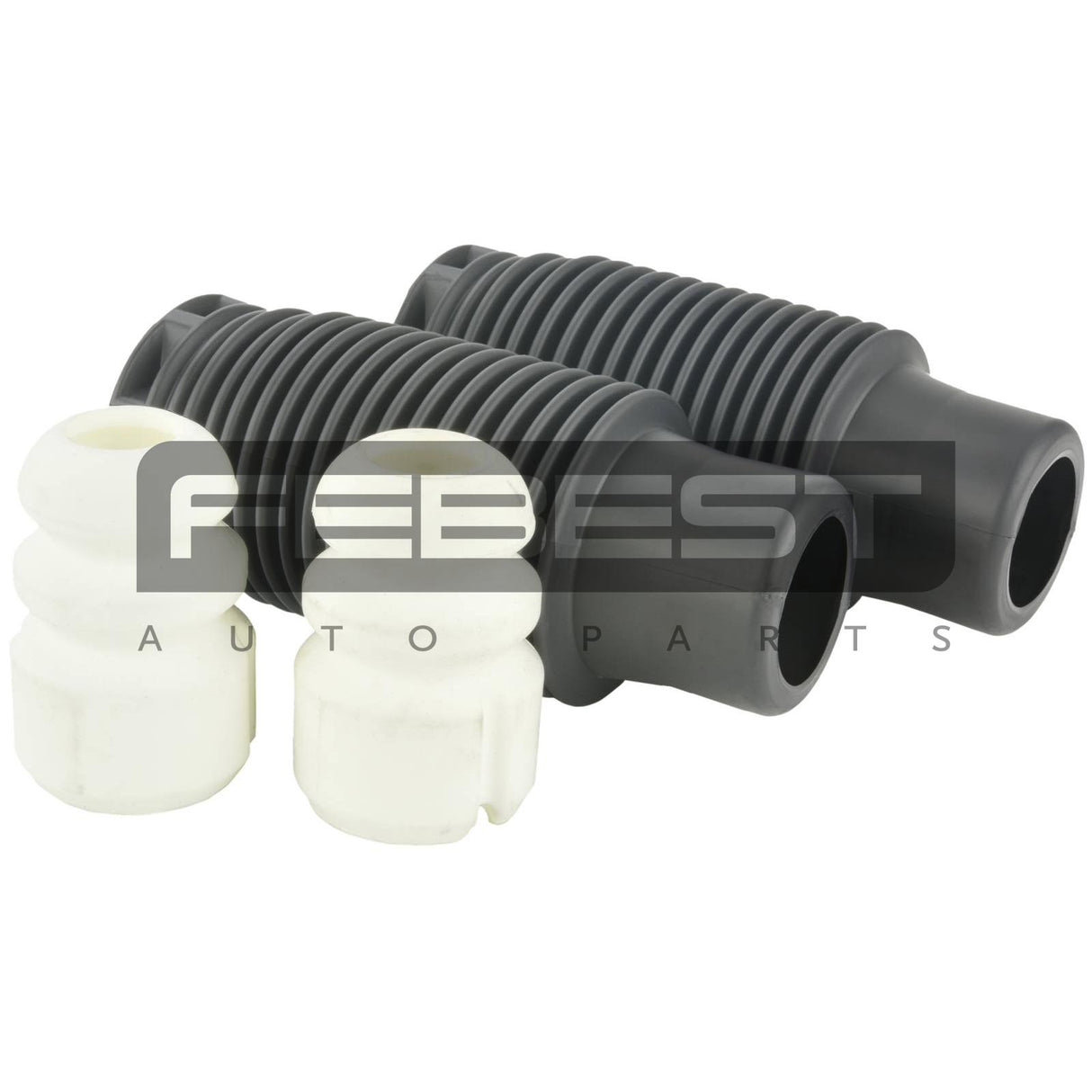 Boot with jounce bumper front shock absorber kit