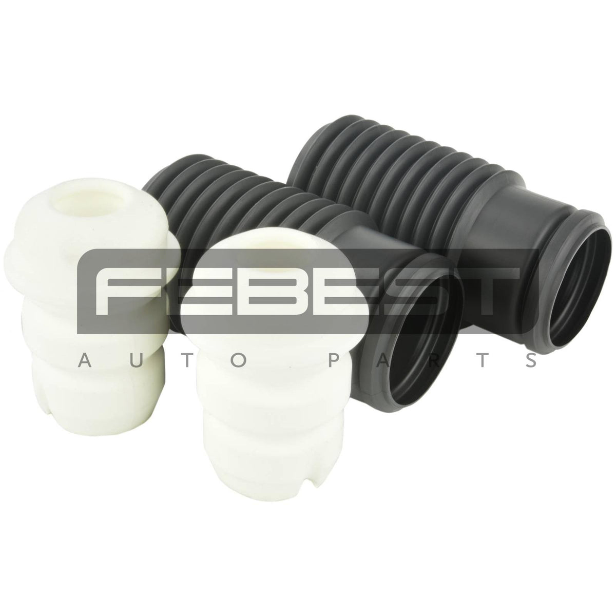 Boot with jounce bumper front shock absorber kit - FEBEST