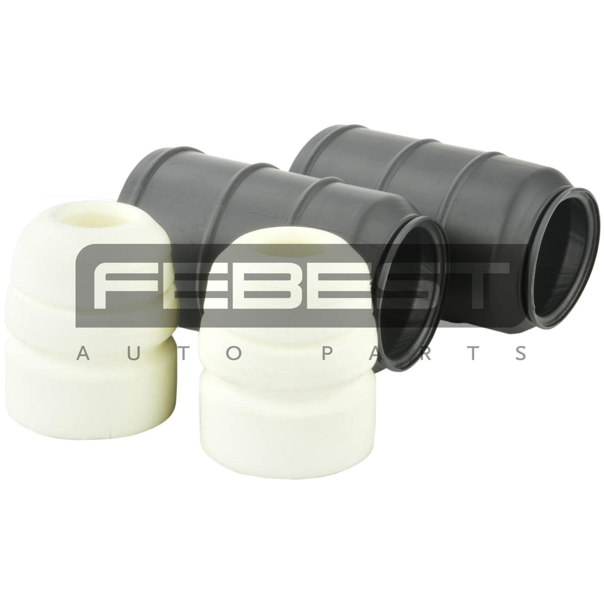 Boot with jounce bumper front shock absorber kit