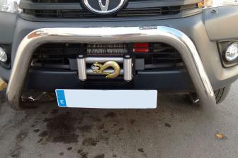 Hidden Winch base for original bumpers