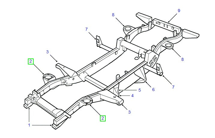 Front Left Hand Spring Seat