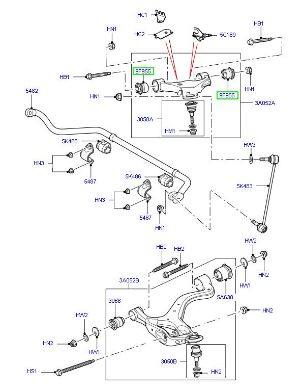 Upper Suspension Arm Bush