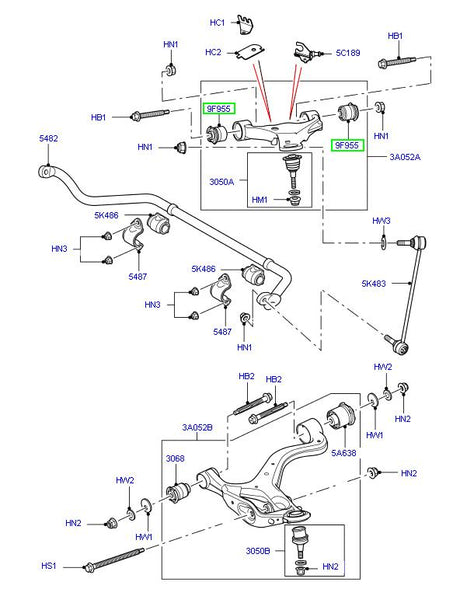 Upper Suspension Arm Bush