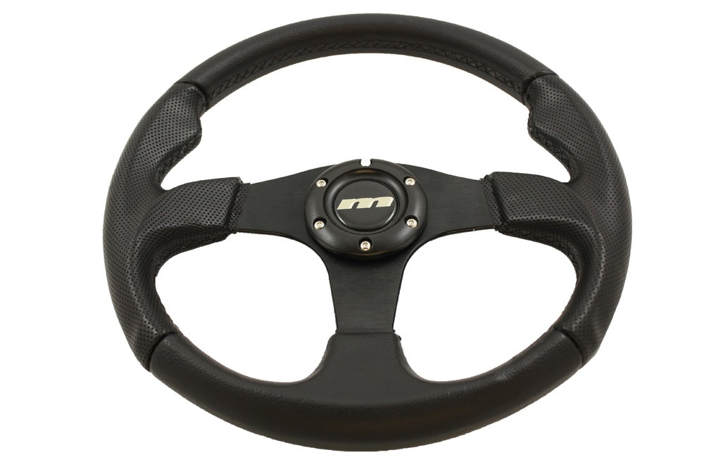 Vinyl steering wheel without pineapple 345mm - SPRINGALL