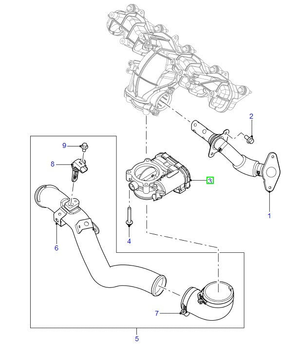 Body - carburettor throttle