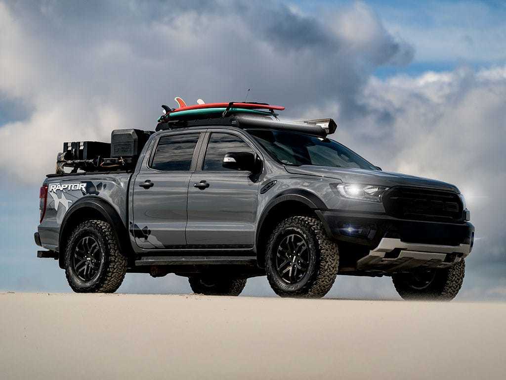 Ford Ranger T6 / Wildtrak / Raptor (2012-2022) Slimsport Roof Rack Kit / Light Bar Ready