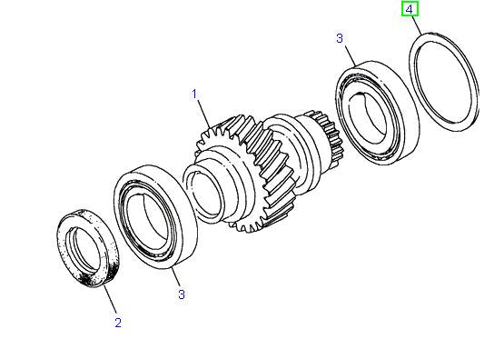 SHIM - 3,15mm - Transfer