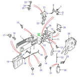 Door Lock Link Threaded LH