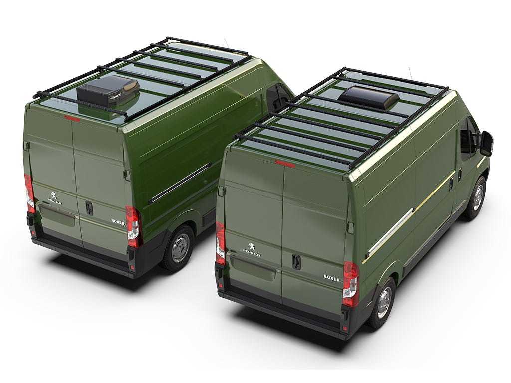 Peugeot Boxer (L2H2/136in WB/High Roof) (2014-Current) Slimpro Roof Rack Kit