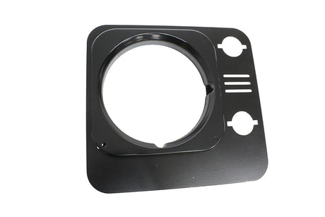 Retro Headlight Bezels - Slotted - Pair