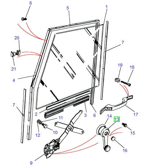 Window Winder Handle