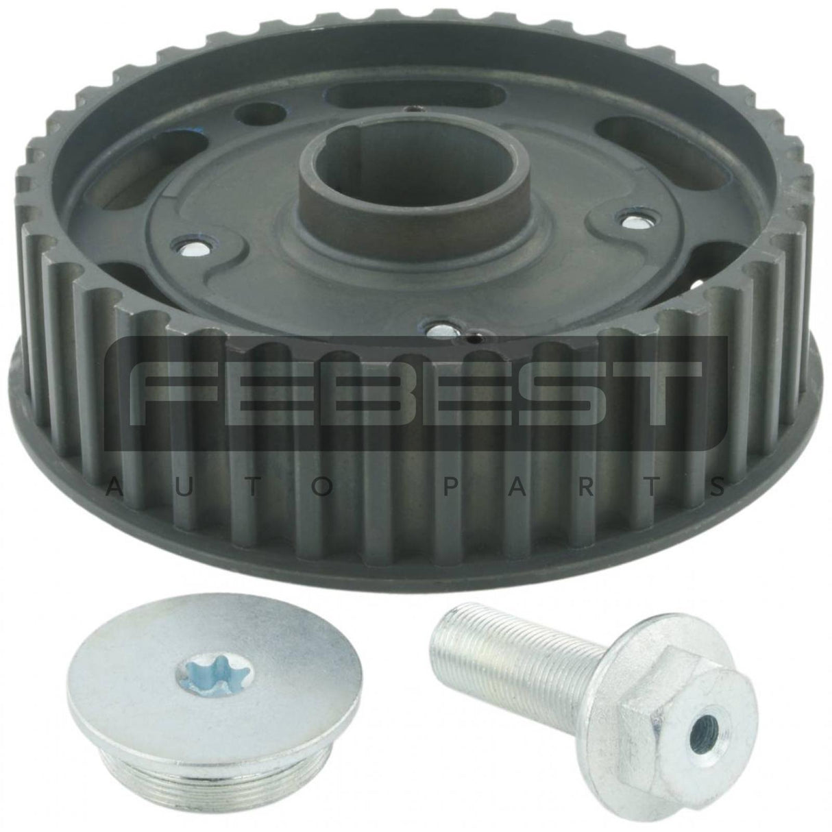 Camshaft dephaser pulley