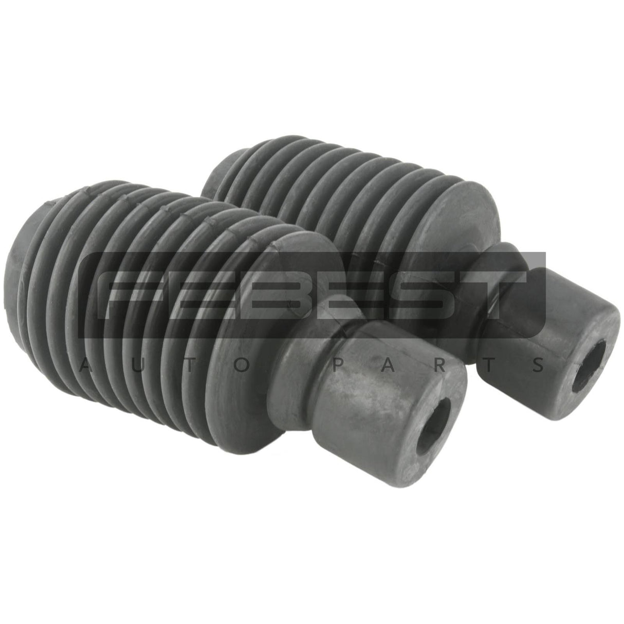 Boot with jounce bumper front shock absorber kit