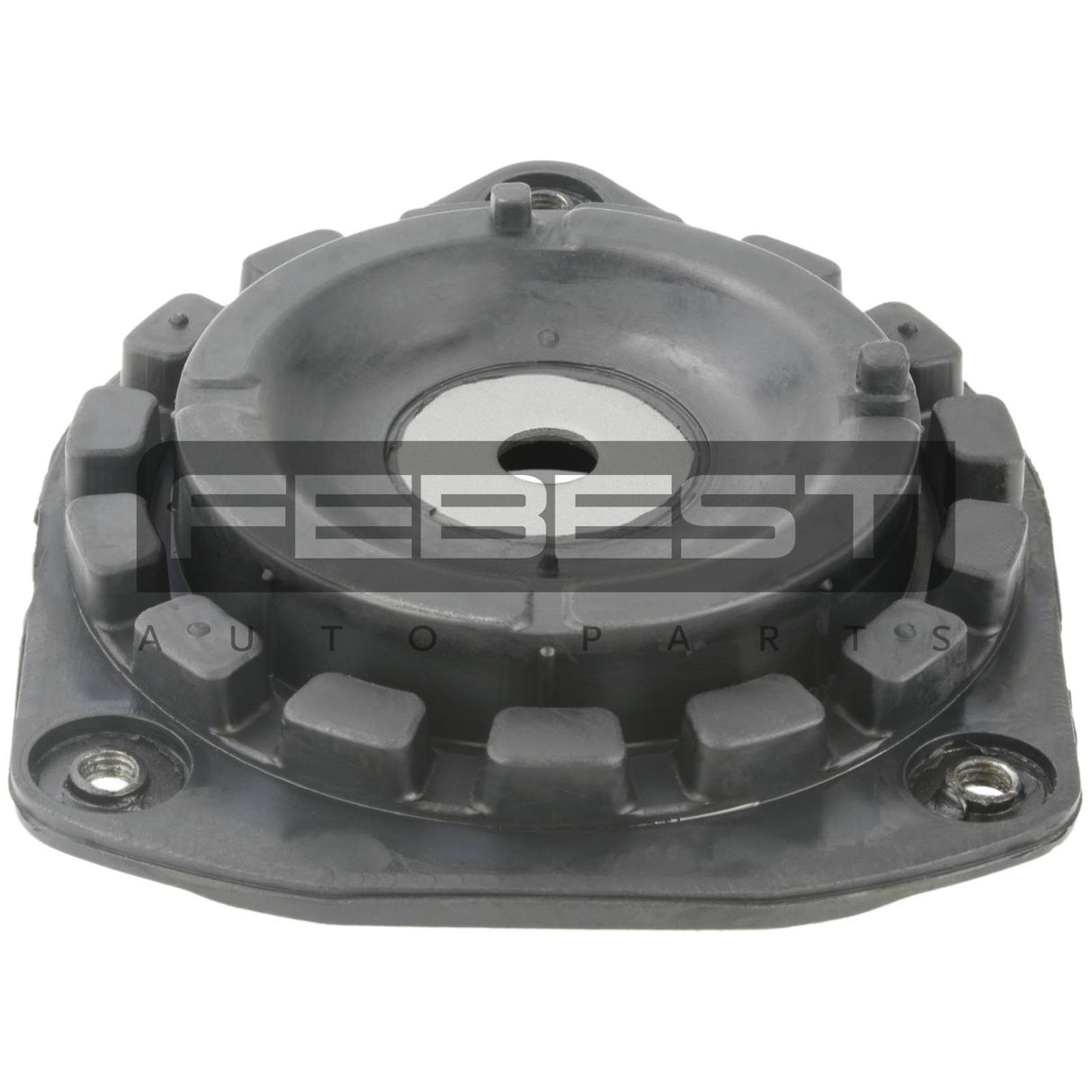 Front shock absorber mounting