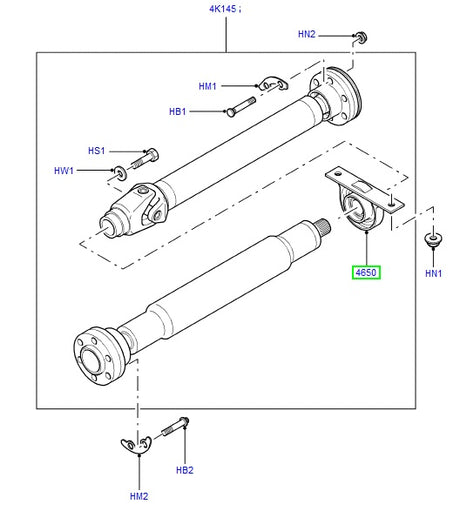 Bearing Propshaft - ALLMAKES