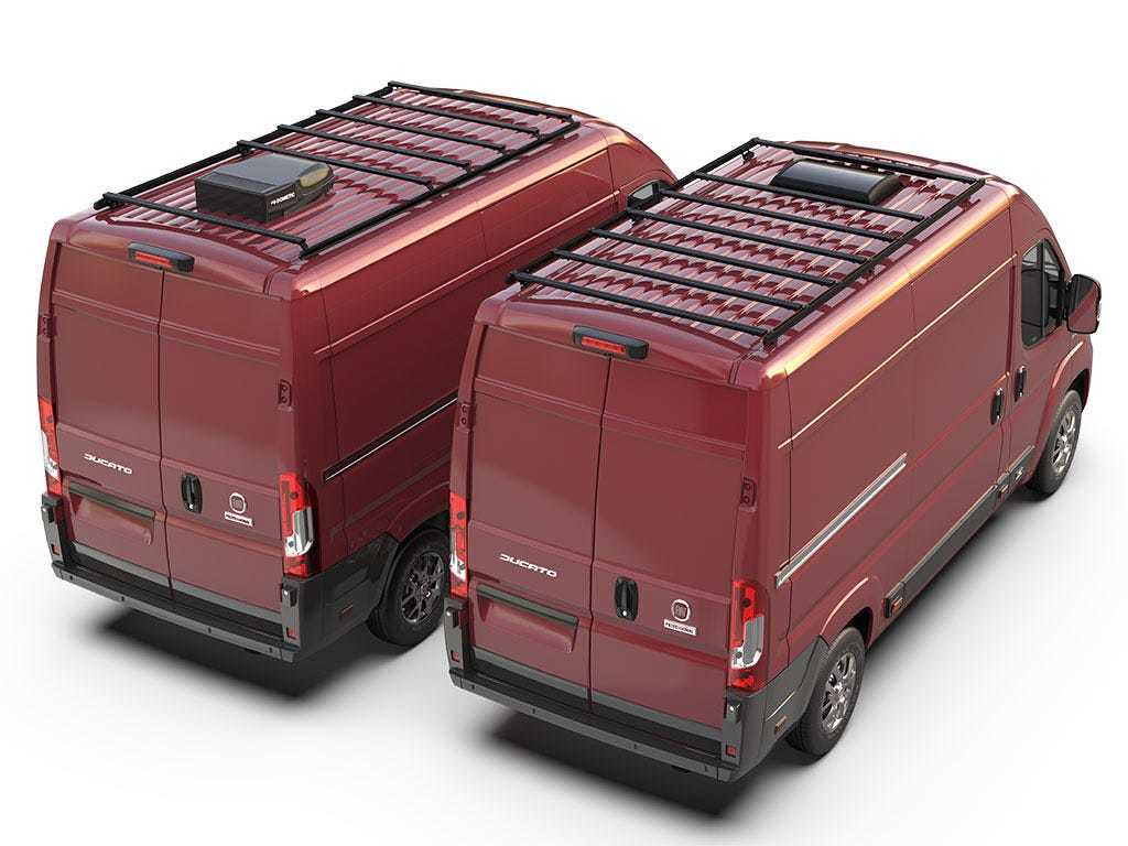 Fiat Ducato (L2H2/136in WB/High Roof) (2014-Current) Slimpro Roof Rack Kit