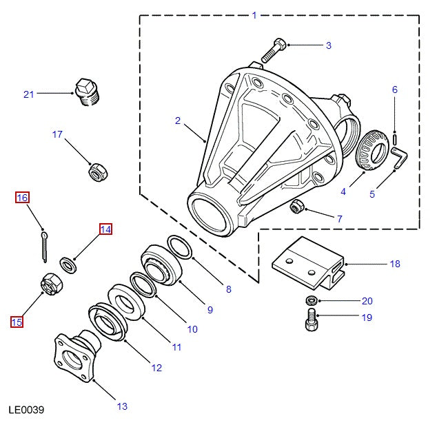 Crown Fastening Kit