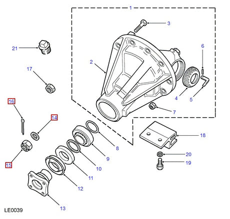 Crown Fastening Kit