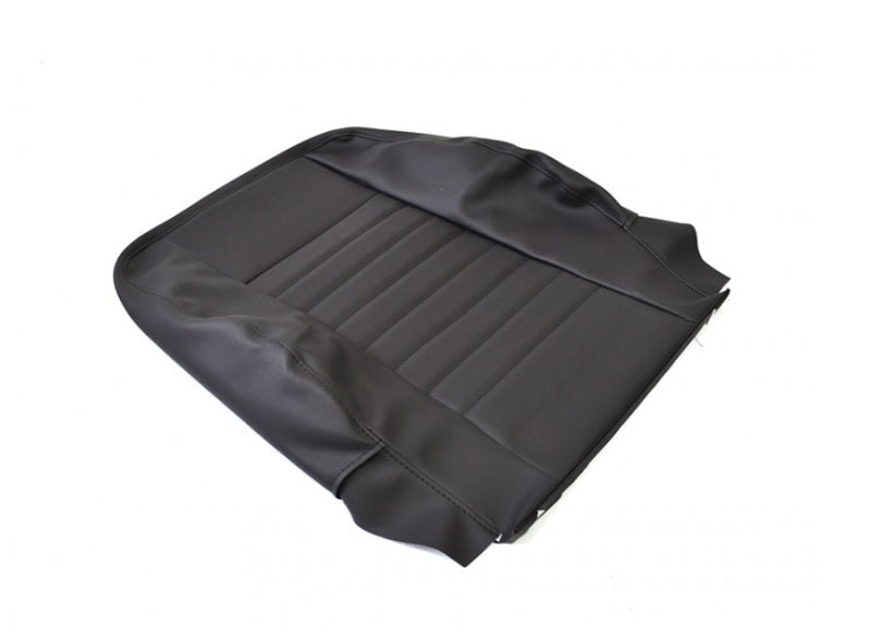 Seat Squab Outer Black vinyl