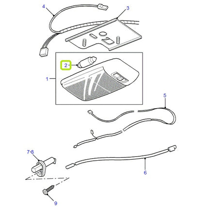 6000k premium led festoon bulb - d1/d2/def all/f1/rrc/p38