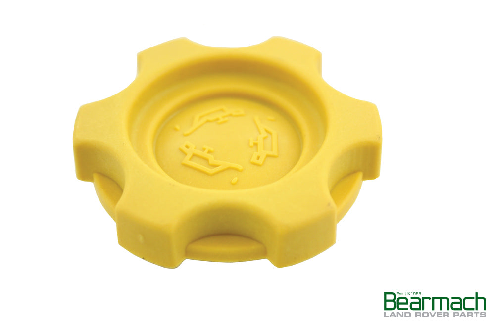 Oil Filler Cap - Yellow