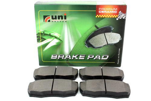 Brake pads without clips