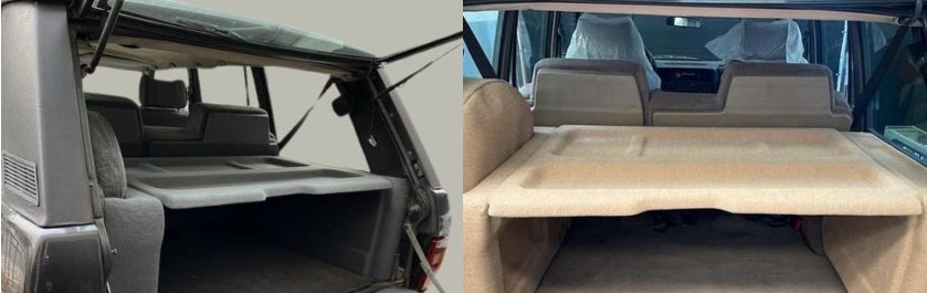 Rear Storage Kit - 3 Pieces