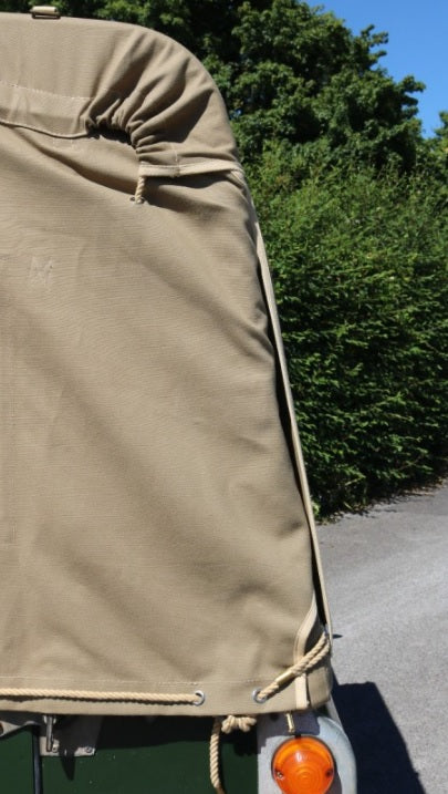 3/4 Canvas - Without Side Windows - Sand Color - EXMOOR TRIM