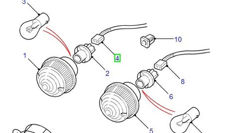 Harness Stop/Tail 3 Wire