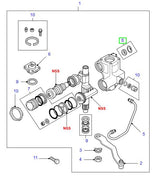 Seal kit - steering box - input - pas - d2