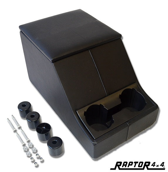 Cubby box raptor 4x4 black